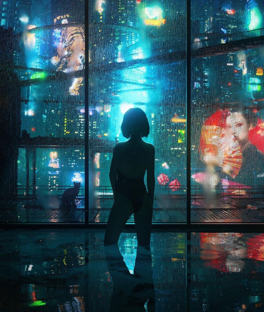 Arte futuristas, cyberpunk e Sci-fi de Leopoldo D Angelo