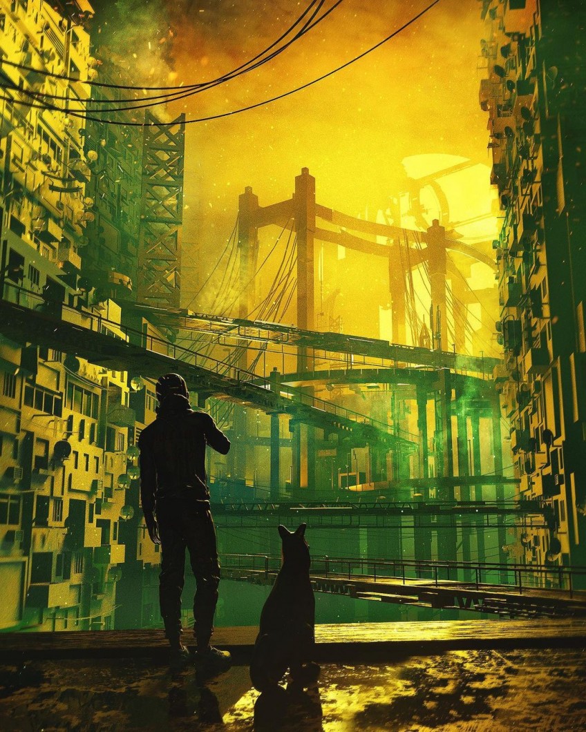 Arte futuristas, cyberpunk e Sci-fi de Leopoldo D Angelo