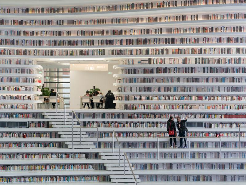 Biblioteca na China