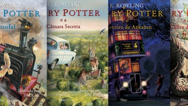 Você conhece os livros ilustrados de Harry Potter? Arte linda!