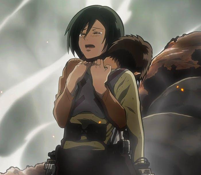 Eren e Mikasa