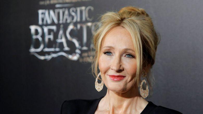 J. K. Rowling na premiere de Animais FanstÃ¡sticos e Onde Habitam.