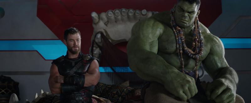 Thor e Hulk conversando